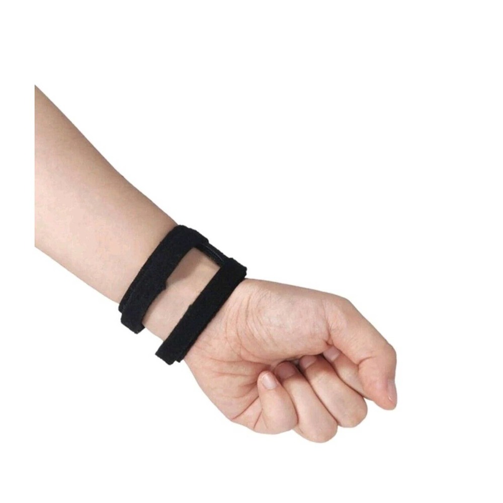 NEW Adjustable Wrist Brace Pain Support Widget - TFCC Tears, Ulnar, Side - BLACK